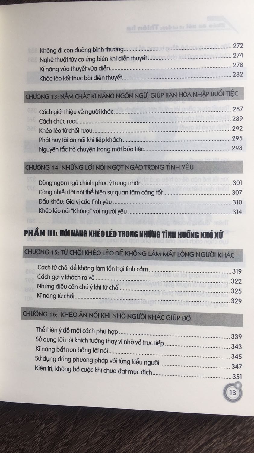 Mọi thứ đều tuyệt vời, sách in đẹp nội dung hay. Phù hợp với ai mong muốn có được cách giao tiếp tốt. Chịu khó rèn luyện sẽ giỏi hết nhé mọi người.

Phụ lục còn trang cuối nhưng không thêm ảnh được, dành cho bạn nào hay thích xem phụ lục giống mình. Mua sách chỉ quan tâm đến phụ lục có những mục gì mới mua, chúc mọi người luôn luôn thành công