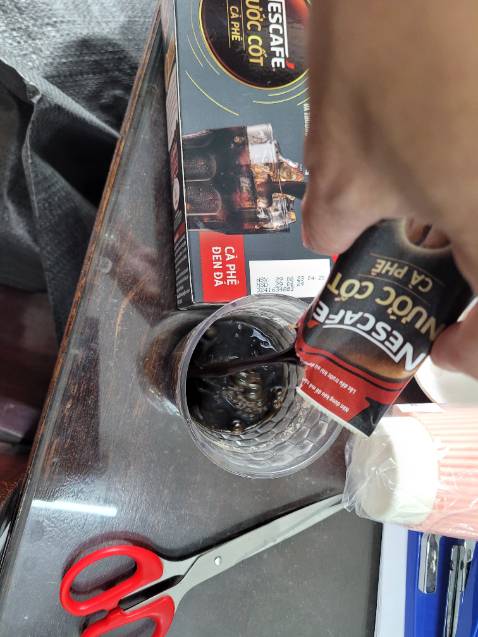 Ngon, đậm vị. cafe đen nhưng cũng hơi thoảng chút ngọt, dễ uống