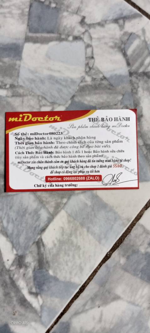 Chất lượng tốt tập cầm rất đầm tay và chắc chắn giao hàng hơi lâu nhưng không sao do đường xa nên mình ưu tiên không sao hết đánh giá cho shop 5 sao