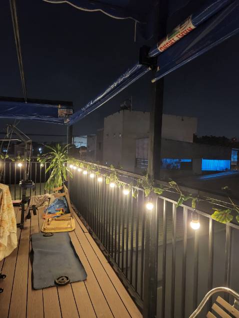 Đèn sáng, đẹp, dễ lắp đặt ... có thể nối các dây 5m với nhau tùy thích ....