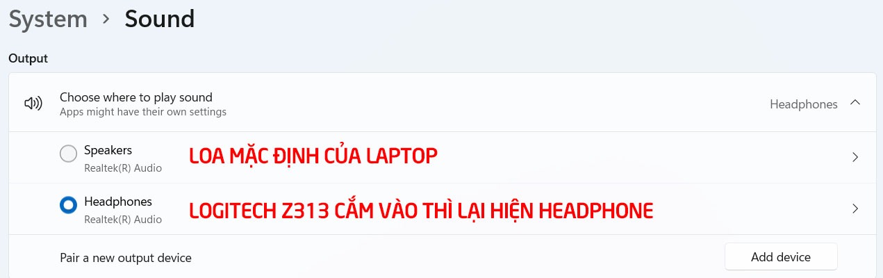Không hiểu sao mình cắm vào con lap legion 5 chạy windows 11 thì máy lại nhận là headphone, app Nahimic cũng không nhận được thiết bị này nên không chạy được. Dù loa vẫn phát ra tiếng bình thường nhưng vì hệ thống ko nhận được thiết bị như trên nên ko tinh chỉnh cấu hình được, mất 1 ngày search hết trang trong và ngoài nước cũng ko biết sửa như nào.