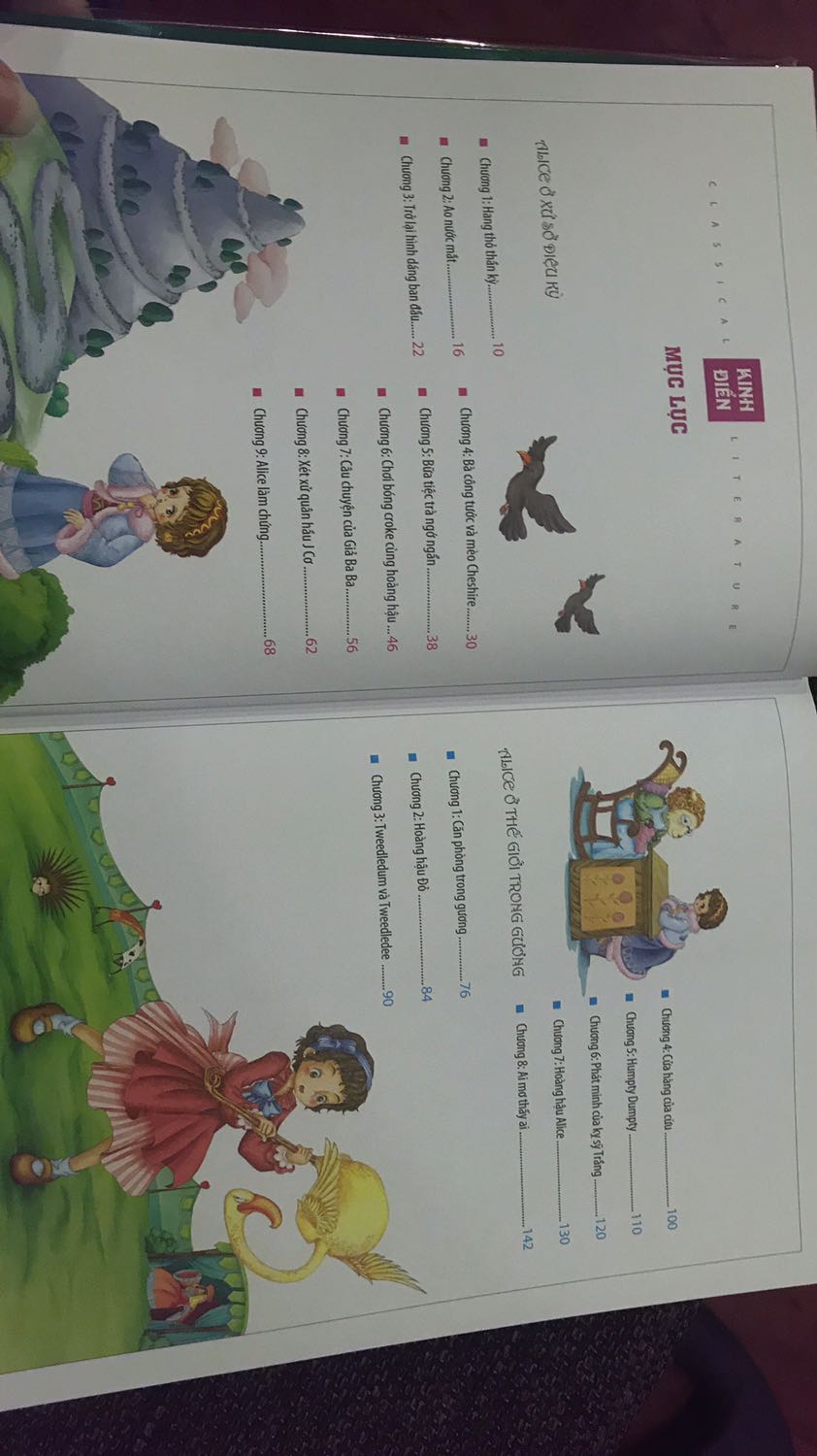 Minh hoạ đẹp giúp các bạn nhỏ đọc rất thích