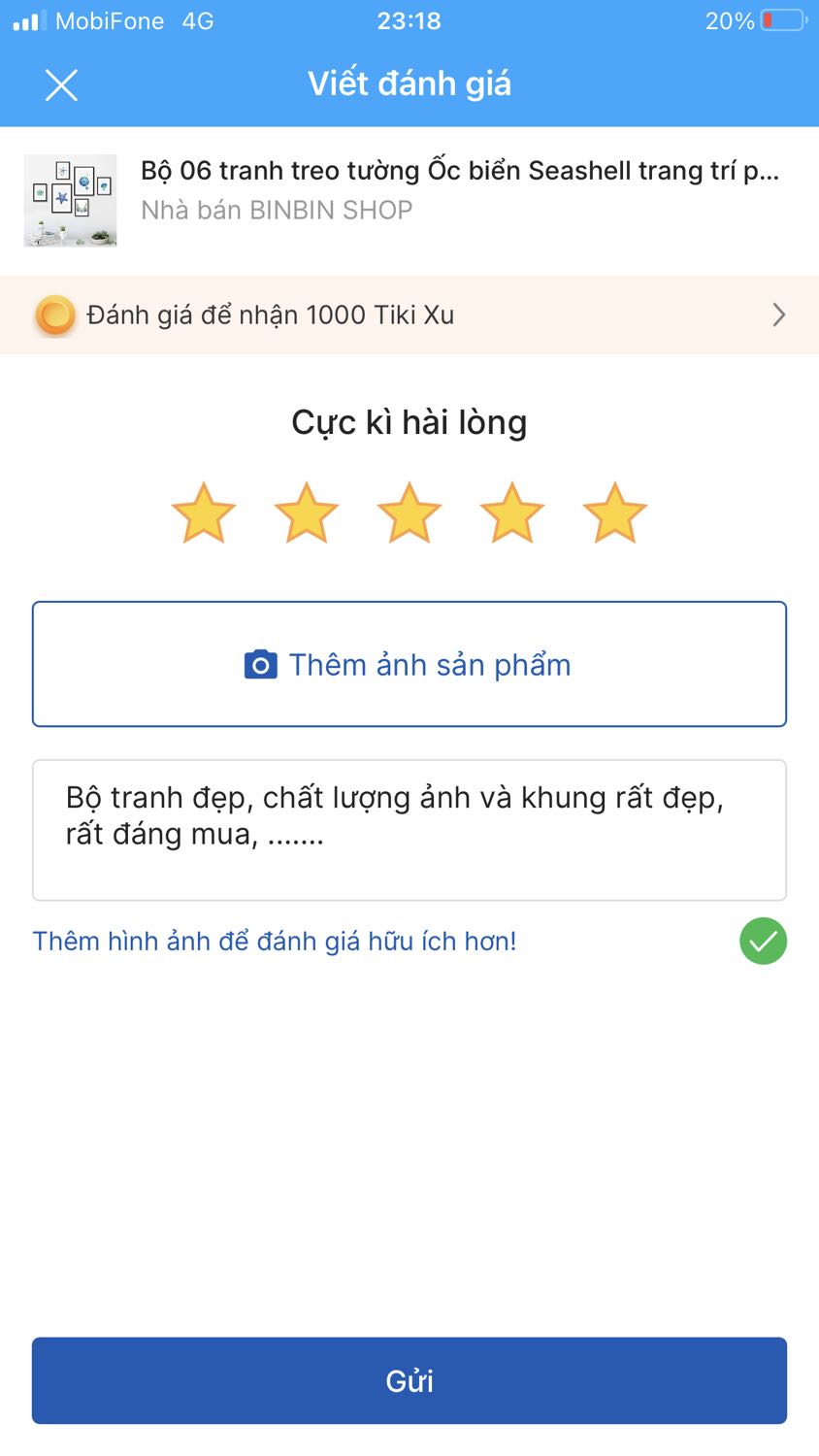 Bộ tranh đẹp, chất lượng ảnh và khung rất đẹp, rất đáng mua, .…… để khi nào treo lên sẽ chụp cả nhà xem...