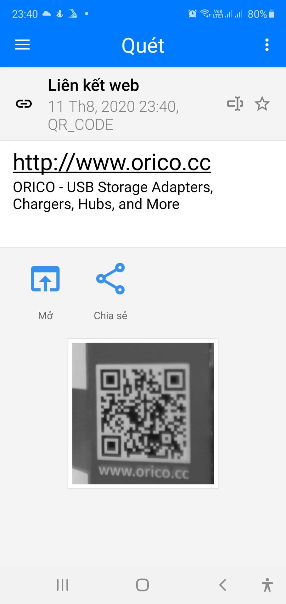 Shop giao sản phẩm mà cái hộp rách nhàu. Mã code trên hộp thì đúng của Orico, mã trên sản phẩm thì không phải. Mua hàng ngày 8/8/2020 mà tem thì ghi ngày 6/6 không thấy năm. Mình hay mua hàng Tiki chỉ được cái bán sách là tốt! Nản! Shop giao sản phẩm mà cái hộp rách nhàu. Mã code trên hộp thì đúng của Orico, mã trên sản phẩm thì không phải. Mua hàng ngày 8/8/2020 mà tem thì ghi ngày 6/6 không thấy năm. Mình hay mua hàng Tiki chỉ được cái bán sách là tốt! Nản!