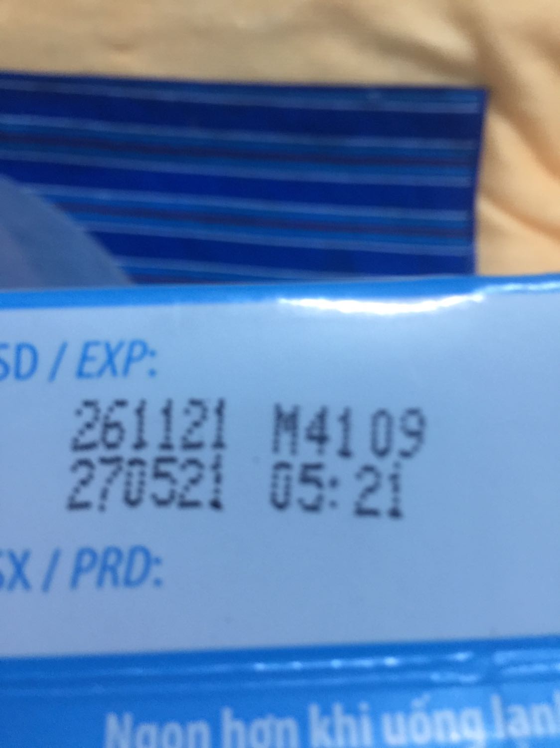 Hang đúng quản cao chính hảng date xa sx mới uống rất ngon làm sữa chua rất ngon sẽ tiếp tục mua thêm ?❤️ người giao hàng thân thiện nhiệt tình 5 sao nhé !