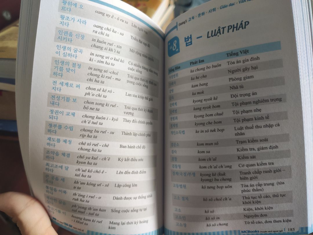 Siêu gọn nhẹ. Từ vựng rất thiết thực, coi phim nghe được rất nhiều. Hơi tiếc vì từ vựng phiên âm theo kiểu Việt Nam. (o thay vì eo, ô thay vì o, e thay vì ae,...)