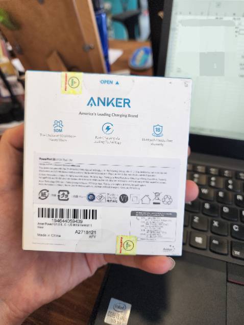 Hàng giao nhanh, nguyên seal, cắm thử laptop Thinkpad của mình nhận 60w, cắm samsung s21 có hiện sạc siêu nhanh chuẩn PPS. Sản phẩm rất nhỏ gọn, thương hiệu Anker có tiếng khỏi bàn.