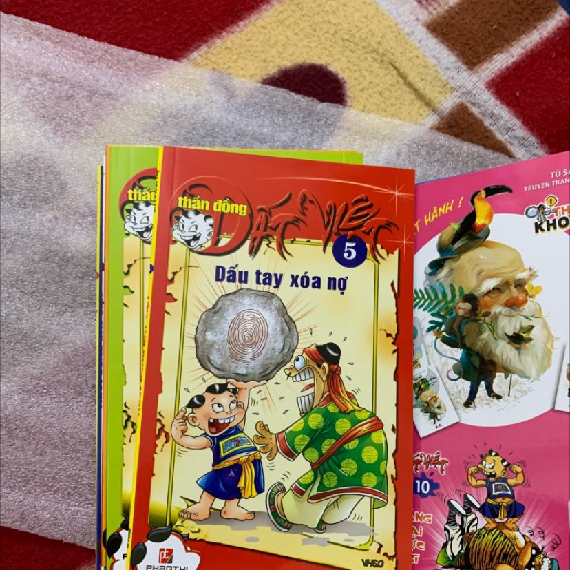 Chủ yếu mua để sưu tầm cho đủ bộ để hoài niệm tuổi thơ cũng là bộ truyện tranh Việt hot hit tuổi thơ