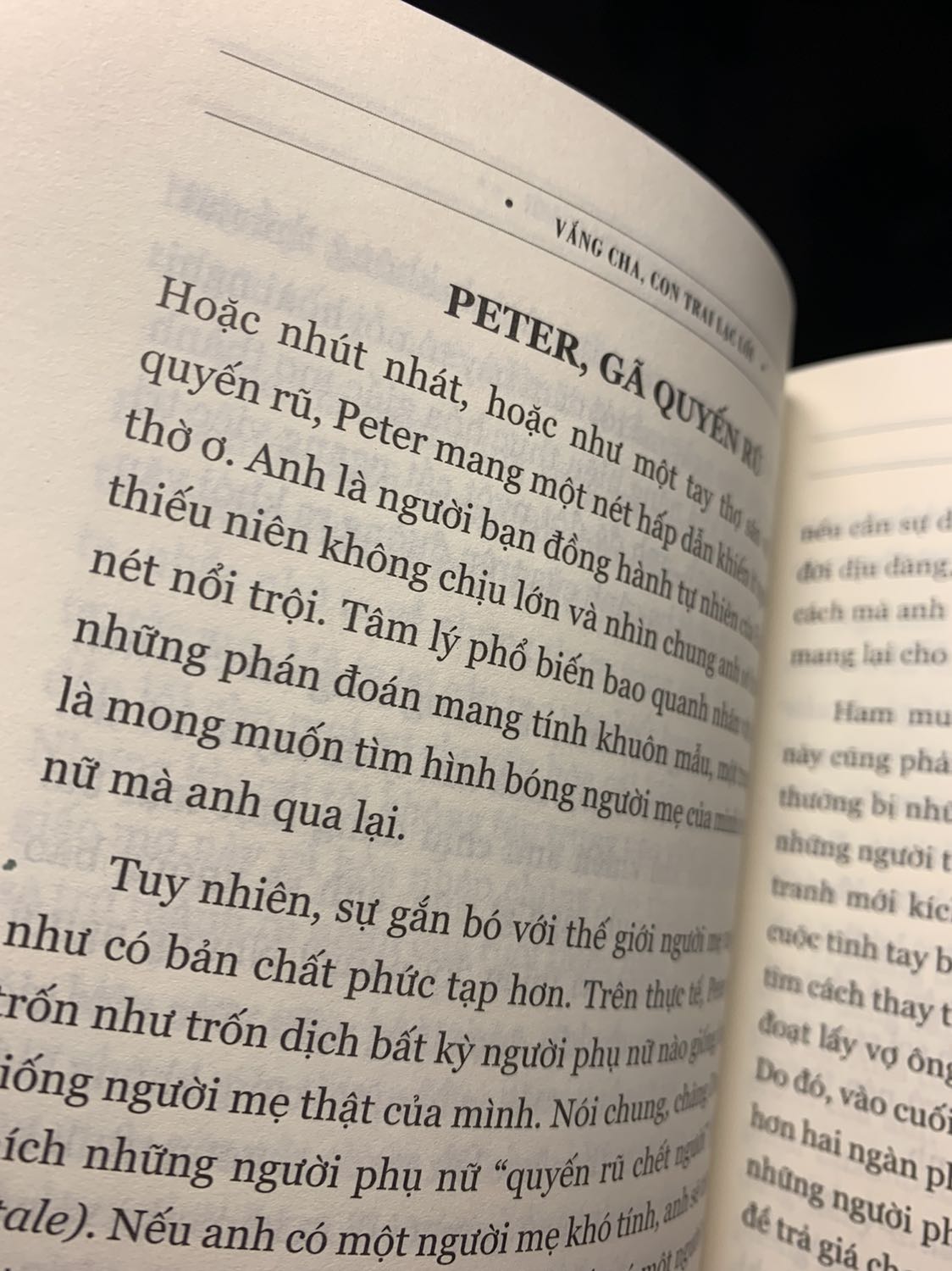 Nội dung rất hay. Cho những ng có quá khứ k tốt với cha mẹ độc hại
Sách in nhiều trang bị nhoè, đọc rất khó chịu Nội dung rất hay. Cho những ng có quá khứ k tốt với cha mẹ độc hại
Sách in nhiều trang bị nhoè, đọc rất khó chịu