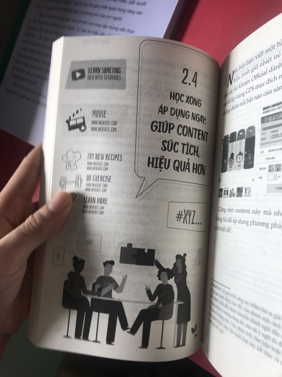 Nội dung sách mình nghĩ phì hợp với các bạn đang tập viết con tent. Ở đây mình có chụp vài trang sách hay ( có vận dụng luyện tập nữa ) mn có thể tham khảo
Sách 2 ngày là được giao