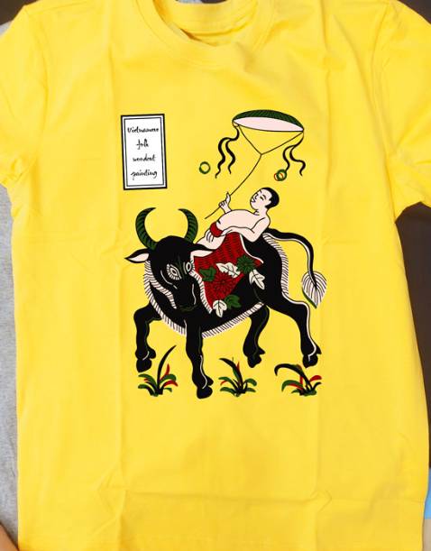 Áo khá chất lượng, hình in sắc nét