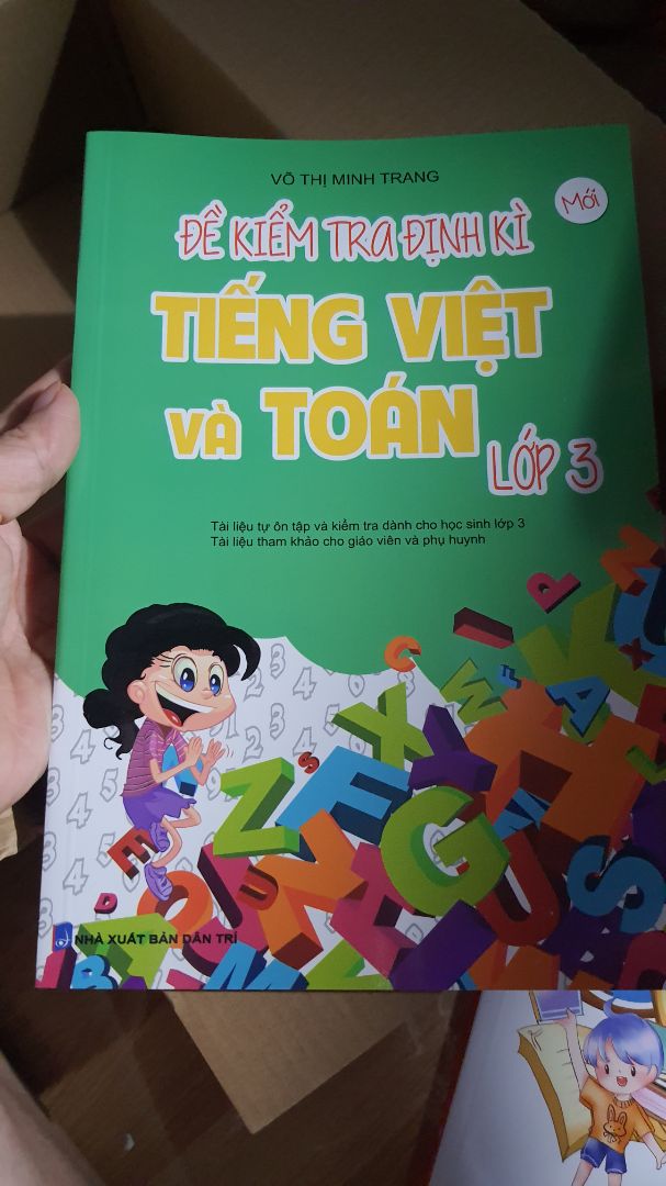 sách đẹp, chữ rõ, giao hàng siêu nhanh luôn. vì mình ghi chú cần sách gấp, hi vọng sẽ được nhận sớm hơn dự báo. nhưng không ngờ lại nhận được nhanh đến như vậy. 2 ngày đã nhận dc. rất cảm ơn và đánh giá cao sự hỗ trợ của nhà sách và các anh chị giao hàng ạ! 🥰