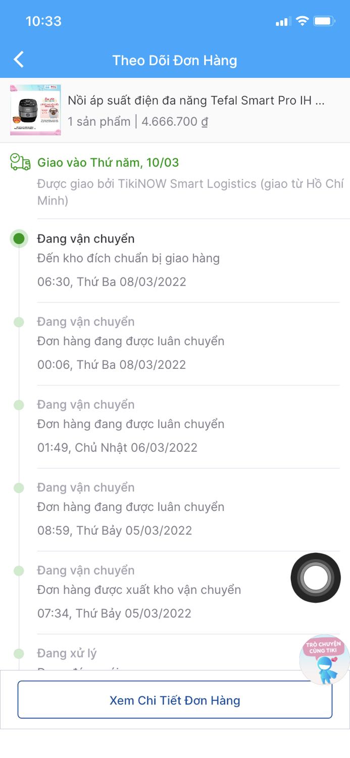 Mới nhận, chưa dùng nên chưa đánh giá chất lượng nồi, chỉ đánh giá về bán hàng. Chọn giao hàng tiki now nhưng shop tiểu xảo tách hàng km đi kèm là tikinow còn hàng chính là tikifast. Nhưng cũng ko dám giao hàng khuyến mại trước. Tóm lại ko đúng cam kết về phương thức giao hàng, khách trả tiền chuyển nhanh nhưng phải nhận chuyển hàng tiết kiệm.
Về bộ nồi khuyến mại đi kèm, vẫn biết hàng km thì khó mà đòi hỏi tốt nhưng ko nghĩ tệ đến mức thế. Nồi mỏng dính, inox kém, đáy nồi mới cho nước vào đun thử xem nhận bếp không thì đã không còn bằng phẳng, kêu rất to. Dùng sợ hỏng bếp (bếp Bosch).