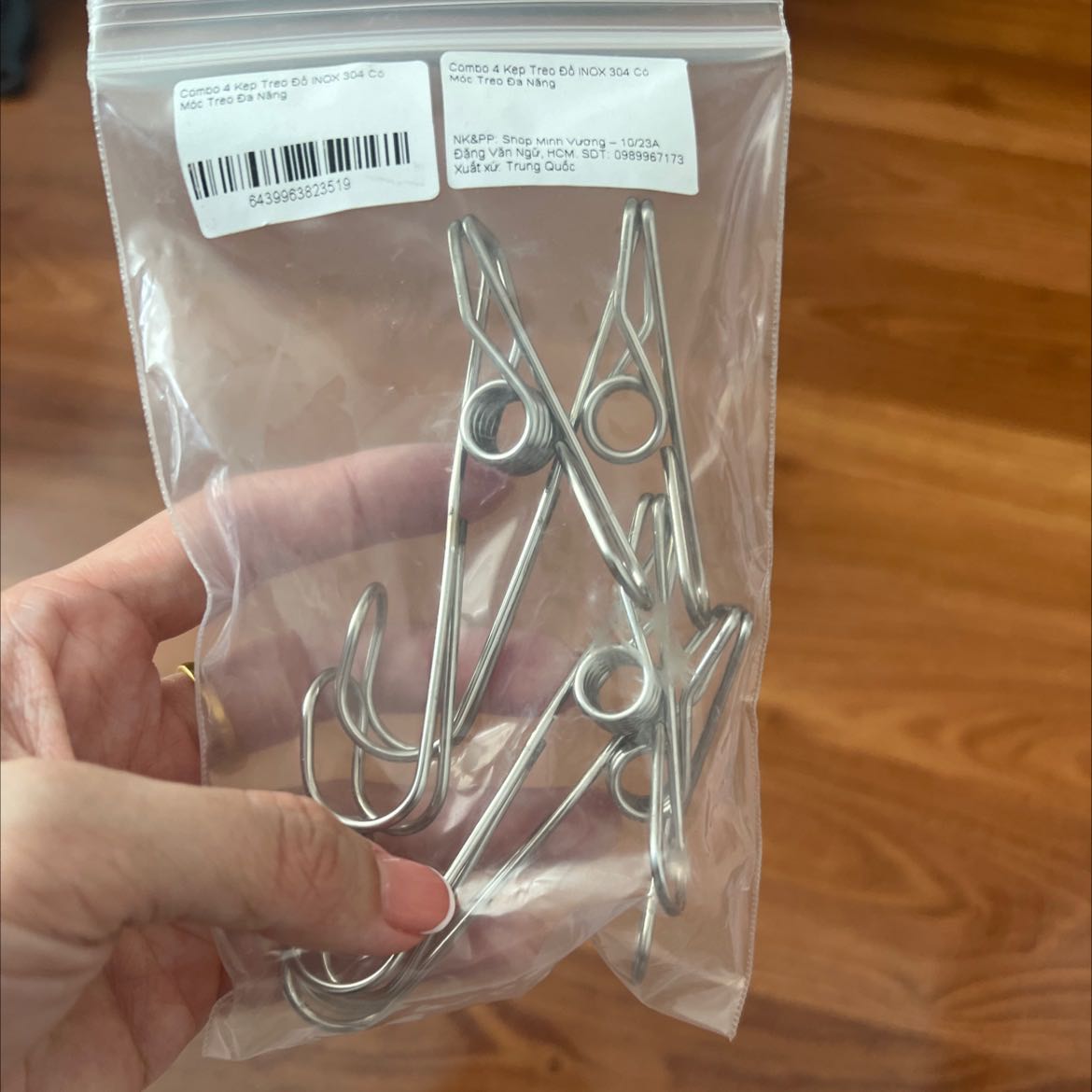 Móc tiện dụng trong phơi đồ. Giá tốt. Tiki giao hàng nhanh.