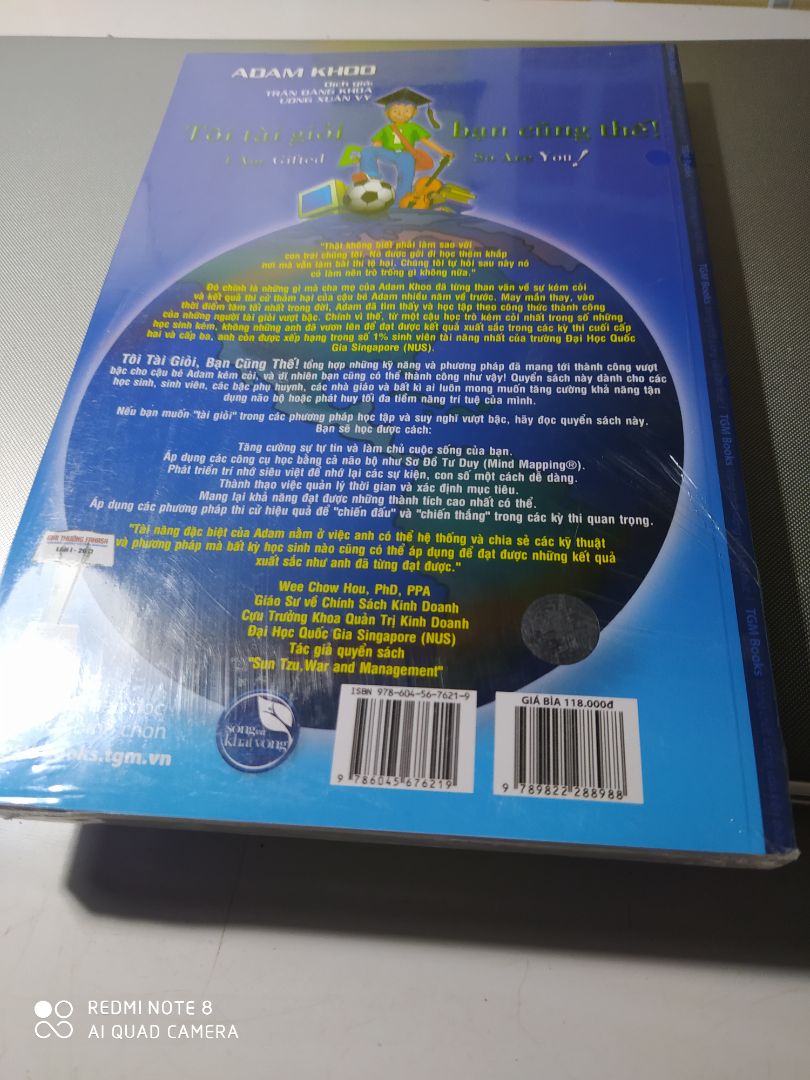 Hình thức lẫn nội dung đều rất tuyệt. Tiki giao hàng rất nhanh, đóng gói cẩn cẩn và sách của TGM ko bao giờ làm mình thất vọng. Nội dung sách sẽ rất hữu ích cho những ai muốn có một kế hoạch học tập tốt, đặc biệt sách nên được học sinh và sinh viên tham khải nhiều hơn vì nó khá hữu ích cho bộ phận này.
