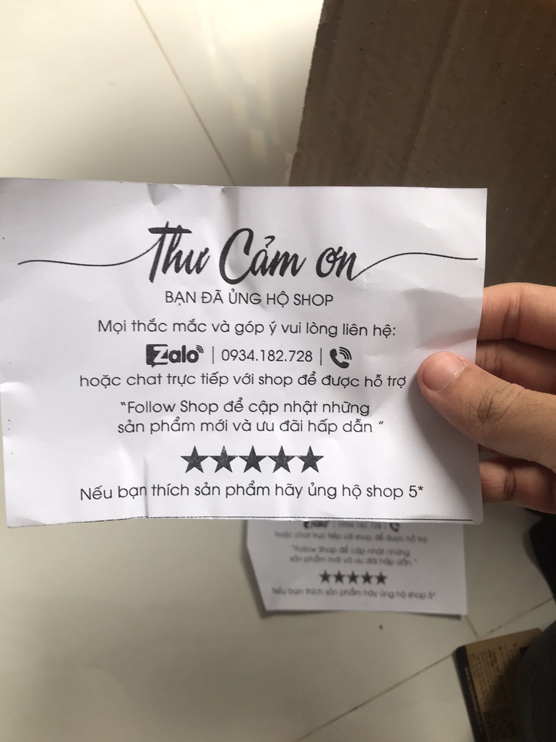 Đây là lần đầu tiên mình mua ở shop. Nhưng rất hài lòng với chất lượng sản phẩm. Chắc chân sẽ ủng hộ shop lâu dài.