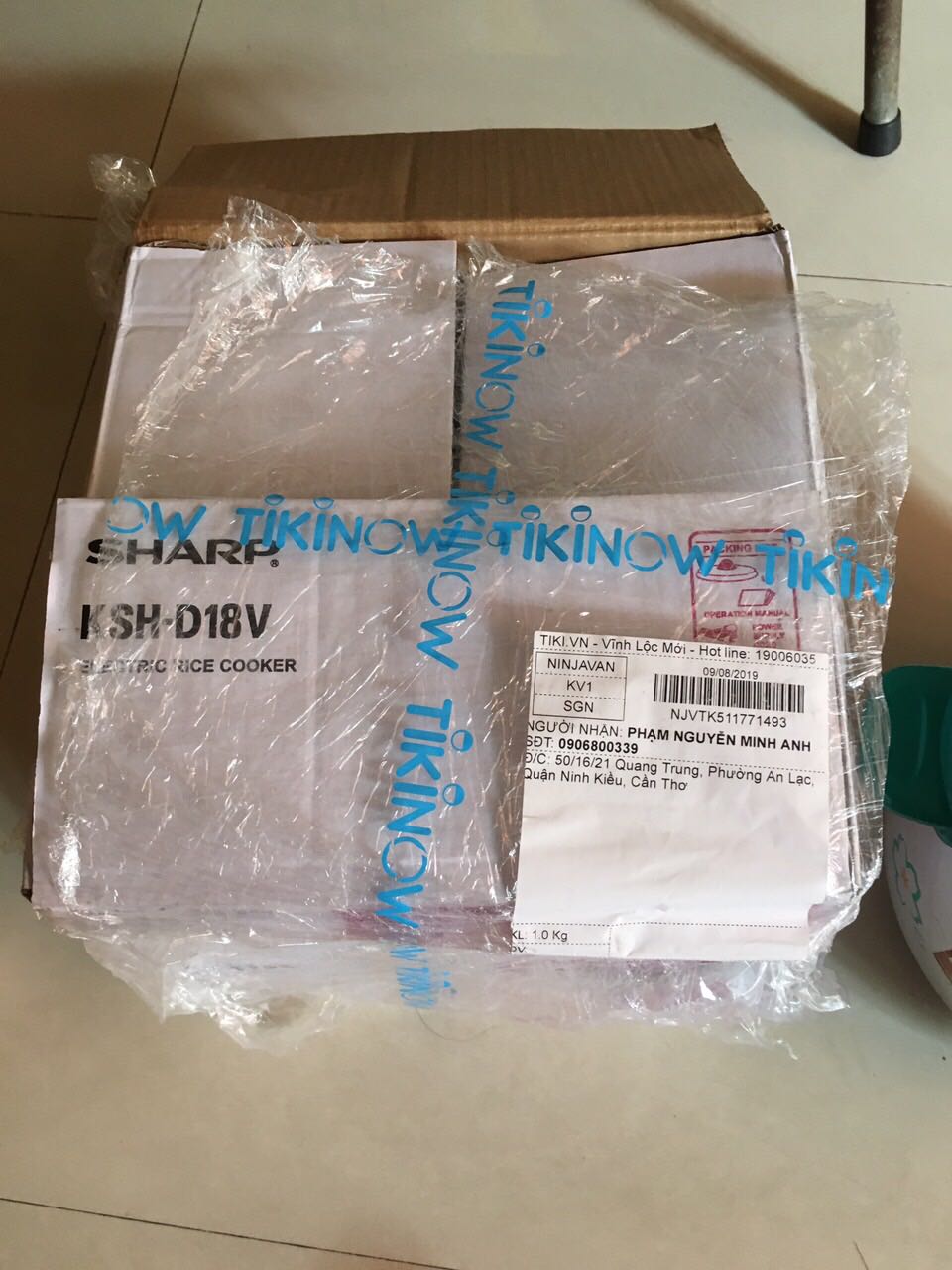 Mình vừa nhận nồi, giao hàng nhanh, nhân viên siêu lịch sự, dễ thương luôn. Đúng là made in Thailand nhaa mọi người, với giá này là quá ổn luôn rồi ạ. Xài rất tốt, hàng mới tinhh