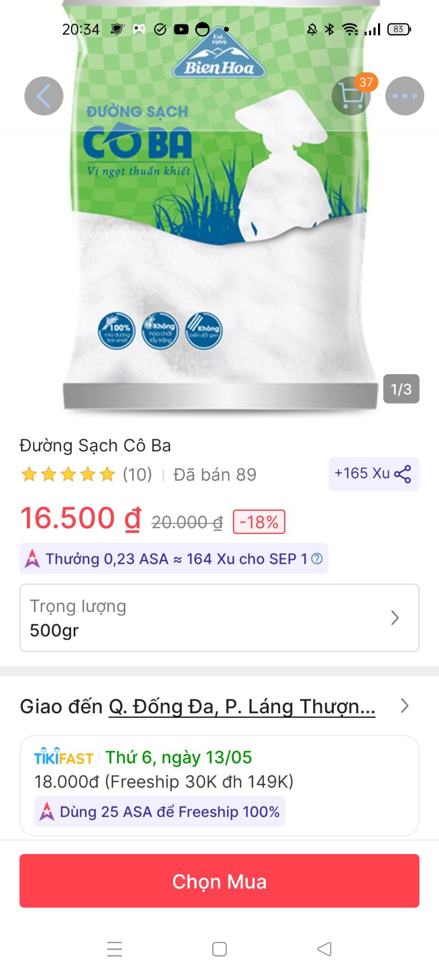 Gói hàng cẩn thận, kho chuẩn bị nhanh hơn so với gói hàng khác mà mình đặt cùng một lúc.