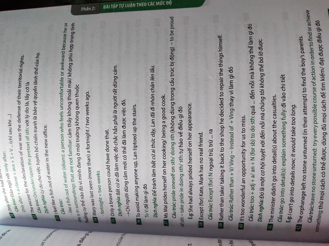ko hề thất vọng??
cố gắng hoàn thành sớm và đạt đc kết quả tốt nhờ sách
Sách rõ ràng dễ hiểu đầy đủ cho phần viết lại câu
Tiki gút chóp quá, giao hàng sớm, ko có vấn đề gì luôn????
