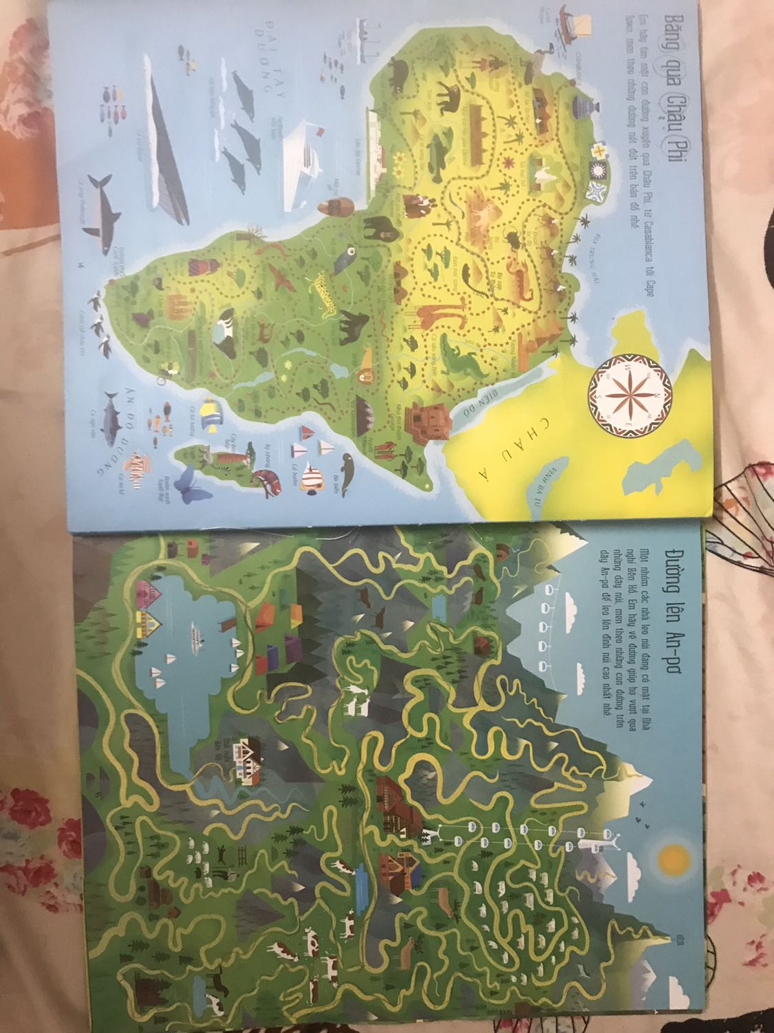 Sách gáy chỉ nên con chơi vài bài là rách tung ra từng tờ rồi.
Nội dung thì ưng, mình đã mua trọn bộ 6 quyển mê cung cho bé