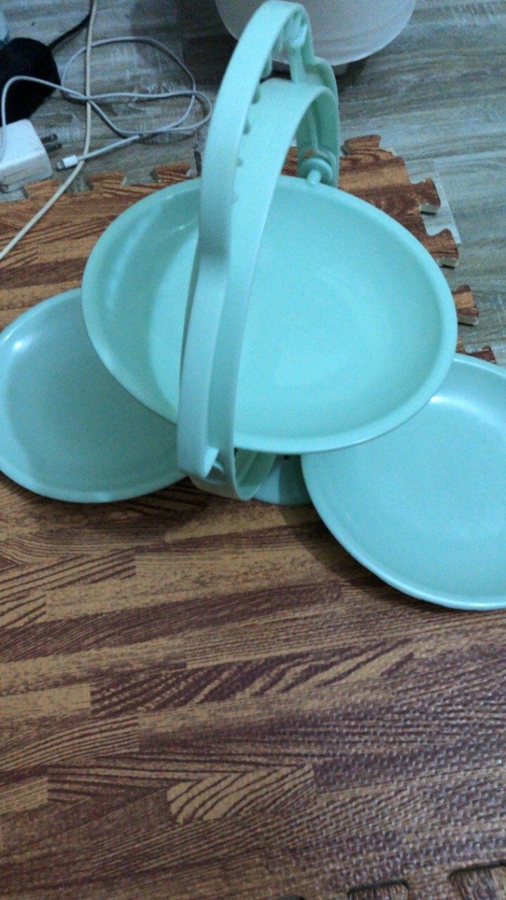 đĩa để được nhiều đồ lắm ạ dễ dùng gọi gàng đáng tiền nên mua nha