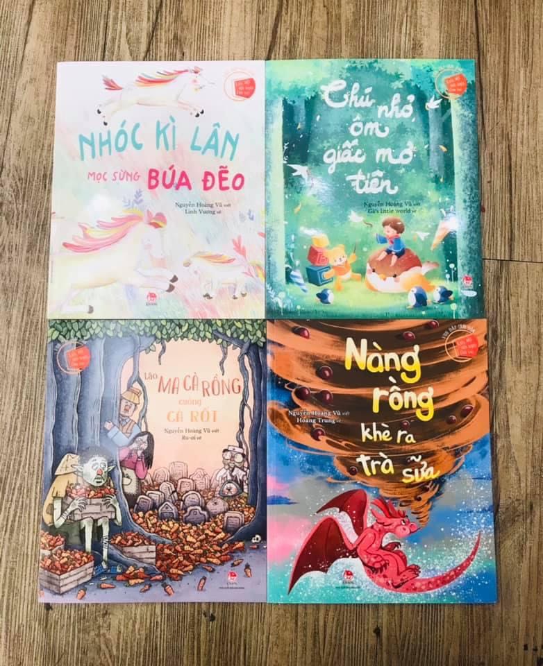 KHÁC BIỆT MỚI TUYỆT LÀM SAO

Bốn nhân vật huyền thoại phản khuôn soi chiếu bốn khía cạnh định kiến: ngoại hình, năng lực, niềm tin, và thể hiện giới. Mong sao khi gấp sách lại, tụi nhỏ thêm yêu cái phần lệch chuẩn lộng lẫy của chính mình, và bất kỳ ai khác.