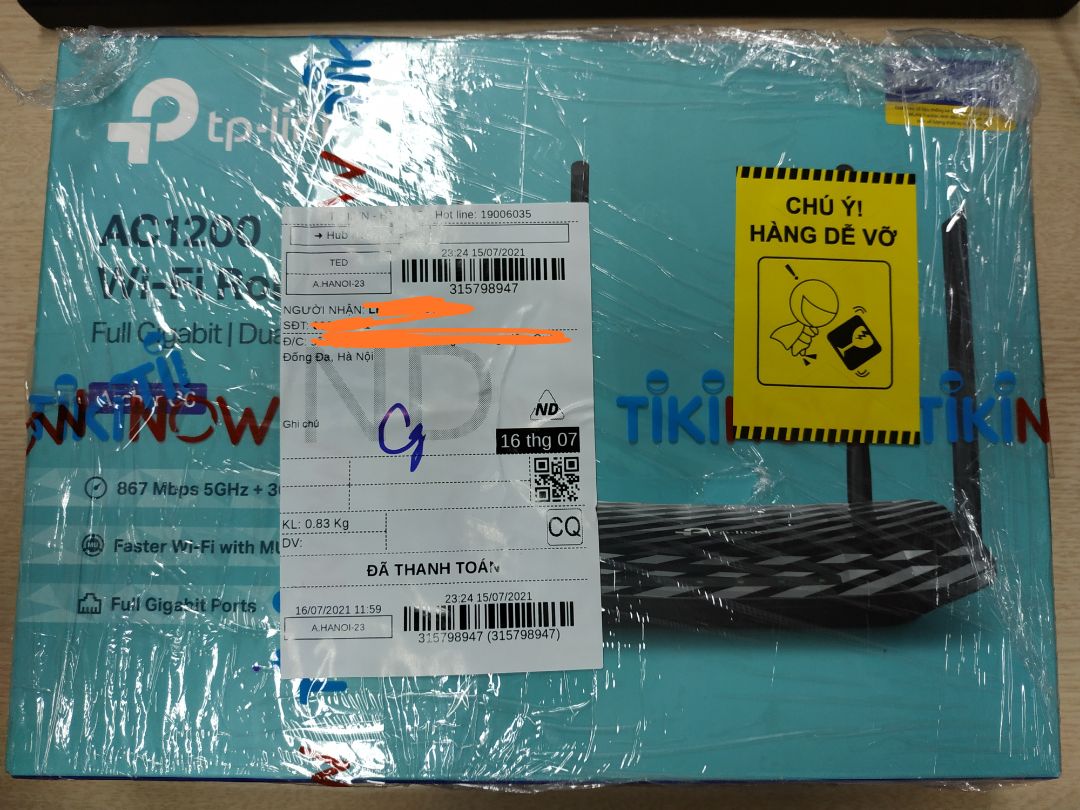 Giao hàng nhanh, đóng gói tốt, không bị móp méo. Sản phẩm đúng số lượng, chủng loại, giá cạnh tranh trên thị trường.