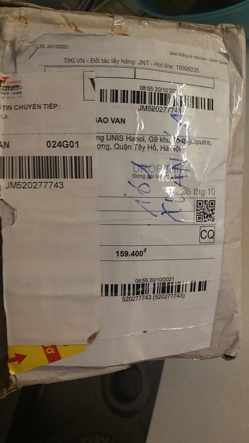 Tôi nhận được bát nhưng bên công ty bọc không cẩn thận, trong quá trình vận chuyển đã làm 1 vỡ bát. Tuy nhiên sau khi nhận được thông tin phản ánh, công ty đã nhanh chóng liên lạc và gửi 1 bát khác. Xin cảm ơn