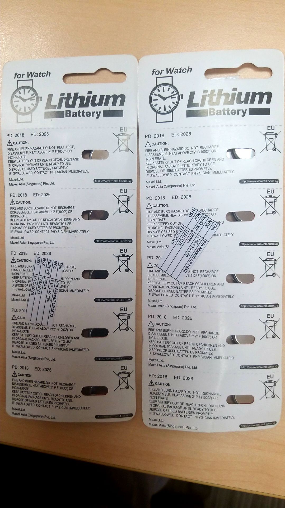 Đóng gói cẩn thận, sx mới tháng 3/3021. Pin Nhật,  sx tại Singapore. Sẽ thay cho 4 pin hàng chợ TQ của  bộ cảm biến áp suất lốp ôtô đang dùng rất mau hết pin hy vọng chất lượng sẽ tốt hơn.