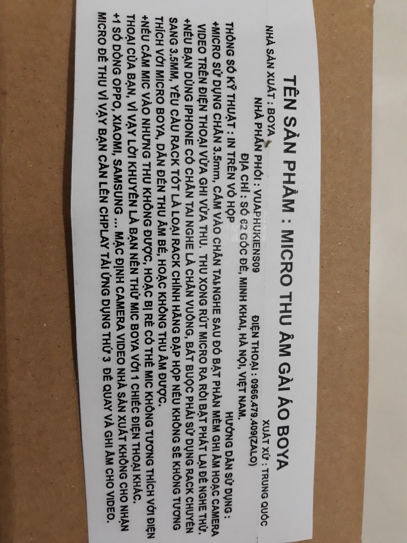 Đây là micro đa hướng, nên nó thu tất cả chứ không có lọc tạp âm nha. Thu âm có noise nha. Được cái là tốt hơn thu trước tiếp từ điện thoại.
Có thể đăng ký kênh và xem video được thu âm với micro Boya tại đây  http://bit.ly/39lQaBF
Lưu ý là âm thanh trên kênh này có lọc nhiễu qua hậu kỳ.