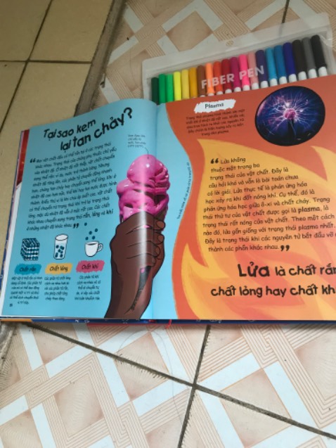 Nói chung những sách khoa học cho trẻ em này rất bổ ích, thiết kế hình ảnh hấp dẫn.