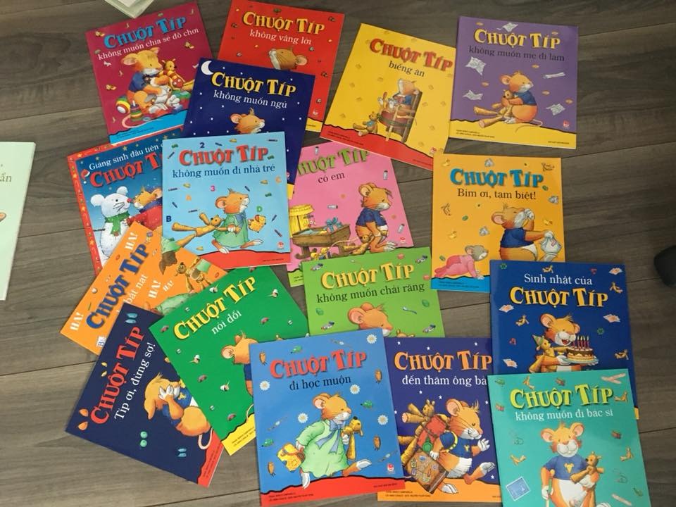 Giấy đẹp, màu đẹp, hình dễ thương, bố mẹ mua về đọc cho các bé nhỏ, với các bé biết đọc thì để tập đọc cũng rất thú vị, mỗi truyện là một khúc mắc của Tip, và được Tip cùng bố mẹ giải quyết ổn thỏa.