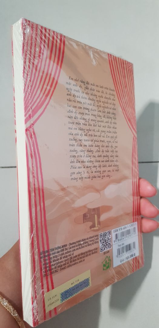 Mua sale nhưng sách đẹp, còn nguyên màng co, nội dung chưa đọc nhưng cứ cho tiki 5 sao