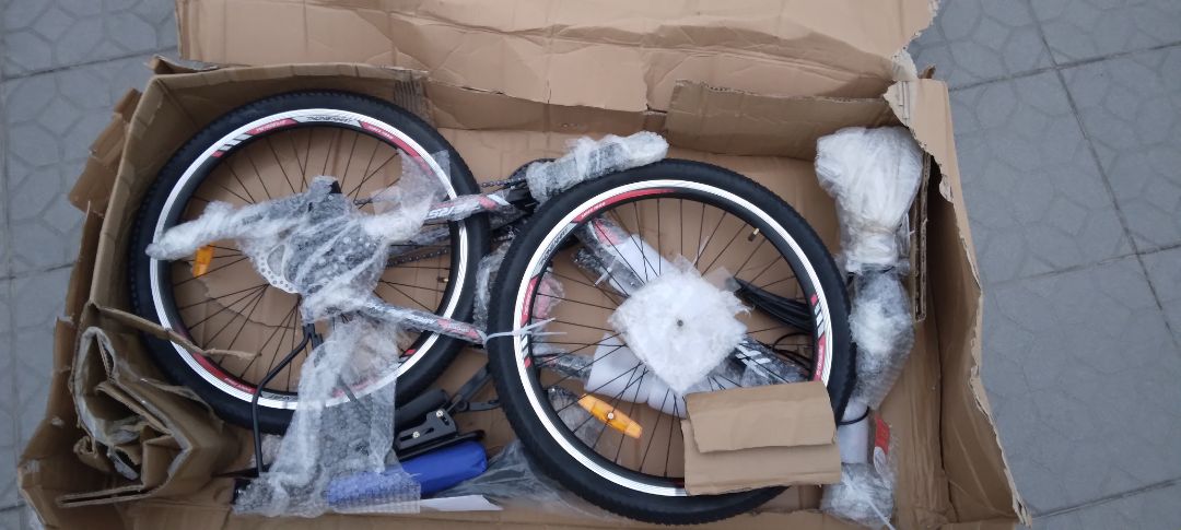 Xe đóng gói cẩn thận