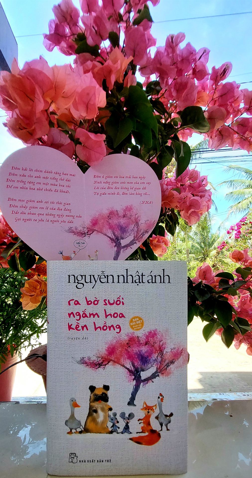 Hơn 10 năm mới mua sách chú Ánh đọc lại. Thực sự cầm trên tay quyển bìa cứng này,mình rất thích luôn. Đẹp từ thiết kế đến bookmark,giấy cũng xịn, bìa áo mịn. Nội dung thì khỏi phải bàm, chú Ánh là một tác giả ở VN giữ phong độ viết qua nhiều năm kiểu "gừng càng già càng cay" ấy.