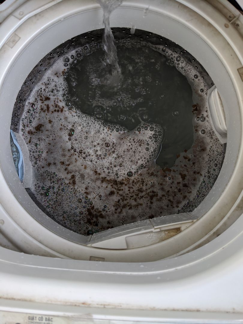 cho 10 sao luôn , vs xong máy giặt sạch sẽ hơn hẳn, đi hết các mảng rêu bám