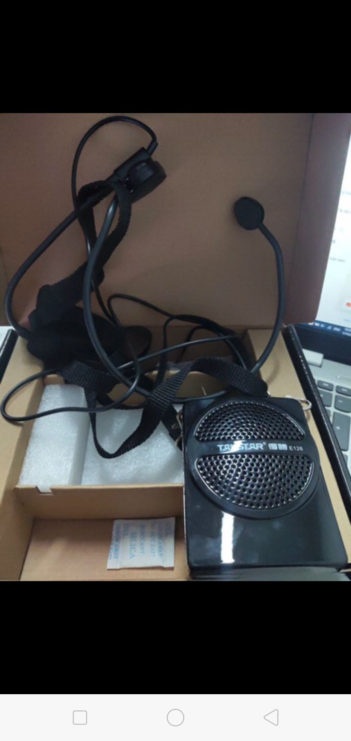 máy nhỏ gọn, tiện lợi, đeo vào người rất thoải mái, đã *** thì thấy chất lượng âm thanh ok, mình là hướng dẫn viên du lịch, rất dễ dùng, mấy chị đồng nghiệp đang hỏi chỗ mua, mình sẽ giới thiệu cho shop