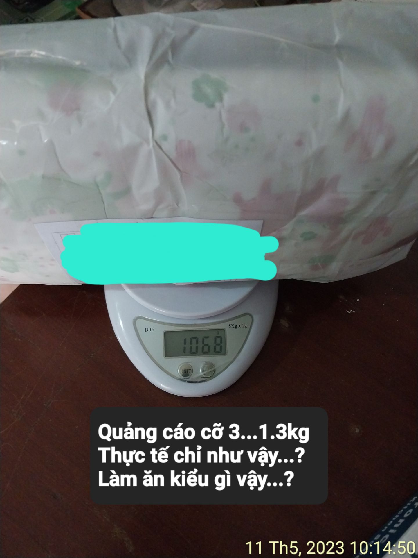 Sản phẩm không đúng như quảng cáo... Bạt mỏng.