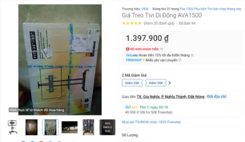 Mình đã mua rất nhiều lần ở Tiki, chất lượng sản phẩm, đóng gói, thời gian giao hàng rất ổn. Tuy nhiên, lần nay hơi buồn vì không đúng món đồ mình mua.