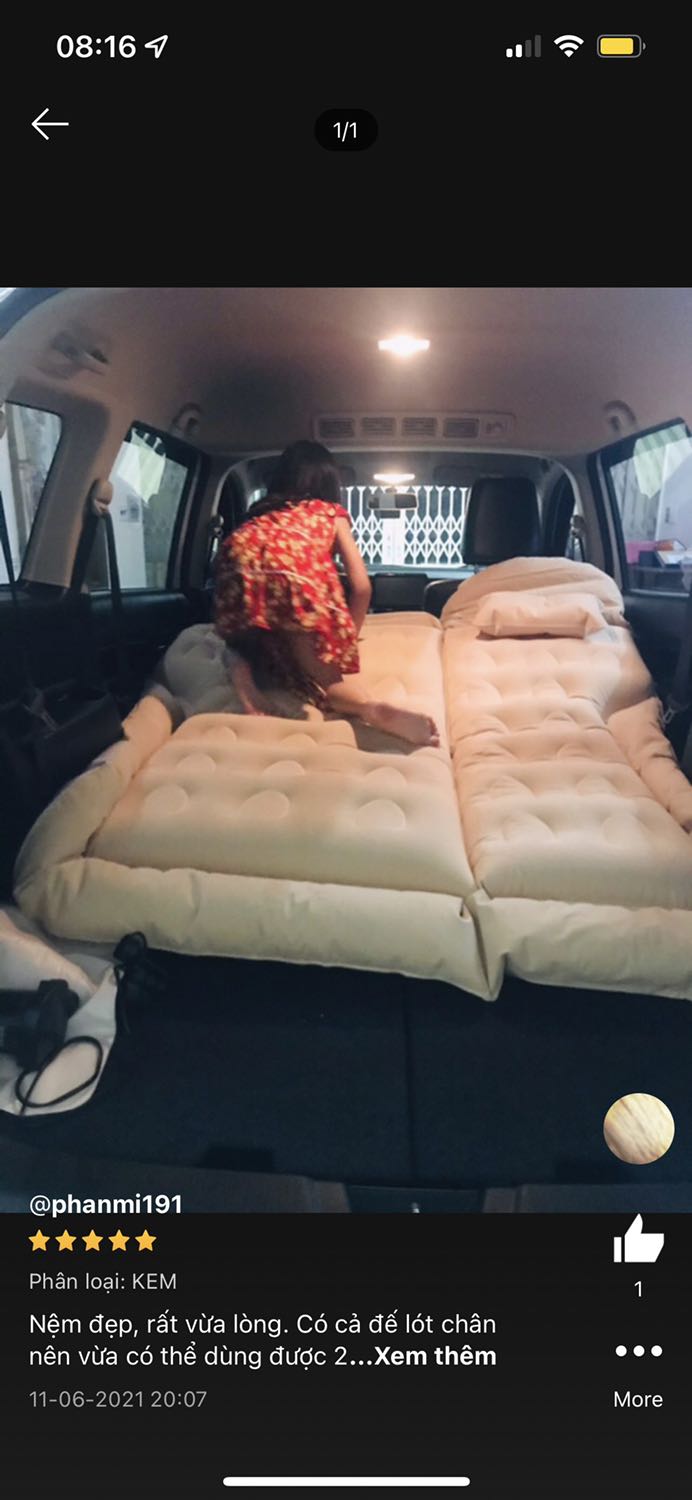 Nằm đi đường dày oke