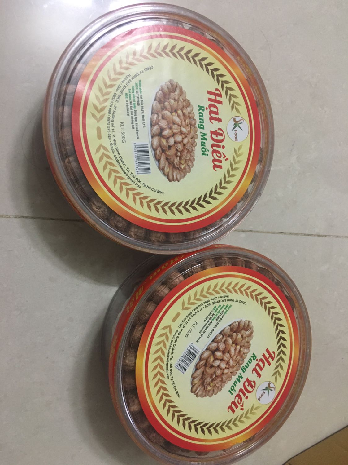 Giao hàng nhanh, đóng gói cẩn thận, hạt điều chắc, hạt to và đều, shop uy tín