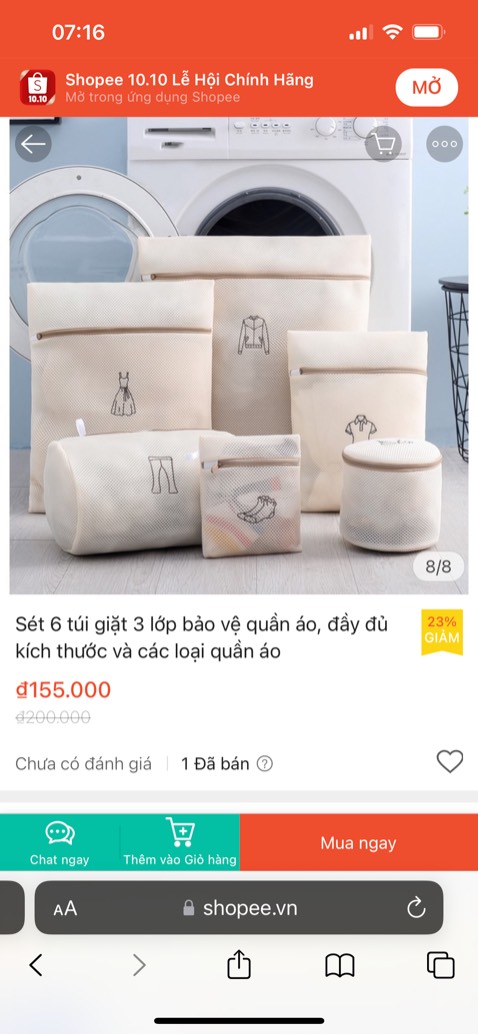 - Túi giặt 3 lớp bảo vệ quần áo, đồ lót  bảo vệ quần áo tốt hơn, khóa kéo chắc chắn được giấu vào trong túi đế bảo vệ khóa, thiết kế tinh tế giúp tăng độ bền cho túi giặt.
- Túi giặt 3 lớp bảo vệ quần áo, đồ lót được kết cấu lưới mịn dày 3mm đàn hồi cao, chịu áp lực cao dưới tác động quay của máy giặt - Túi giặt 3 lớp bảo vệ quần áo, đồ lót  bảo vệ quần áo tốt hơn, khóa kéo chắc chắn được giấu vào trong túi đế bảo vệ khóa, thiết kế tinh tế giúp tăng độ bền cho túi giặt.
- Túi giặt 3 lớp bảo vệ quần áo, đồ lót được kết cấu lưới mịn dày 3mm đàn hồi cao, chịu áp lực cao dưới tác động quay của máy giặt