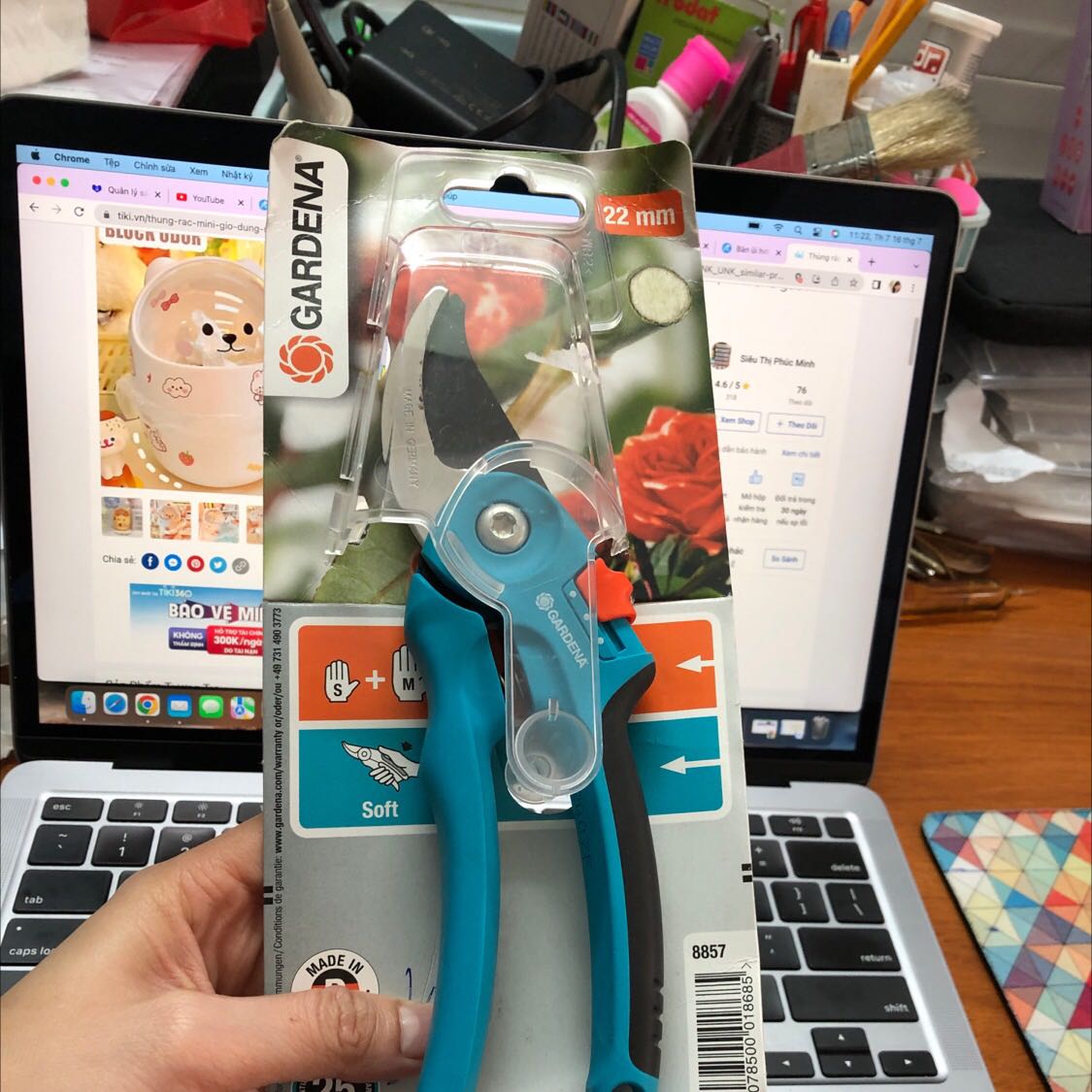 Kéo cầm cực thích luôn, cắt lại bén nữa