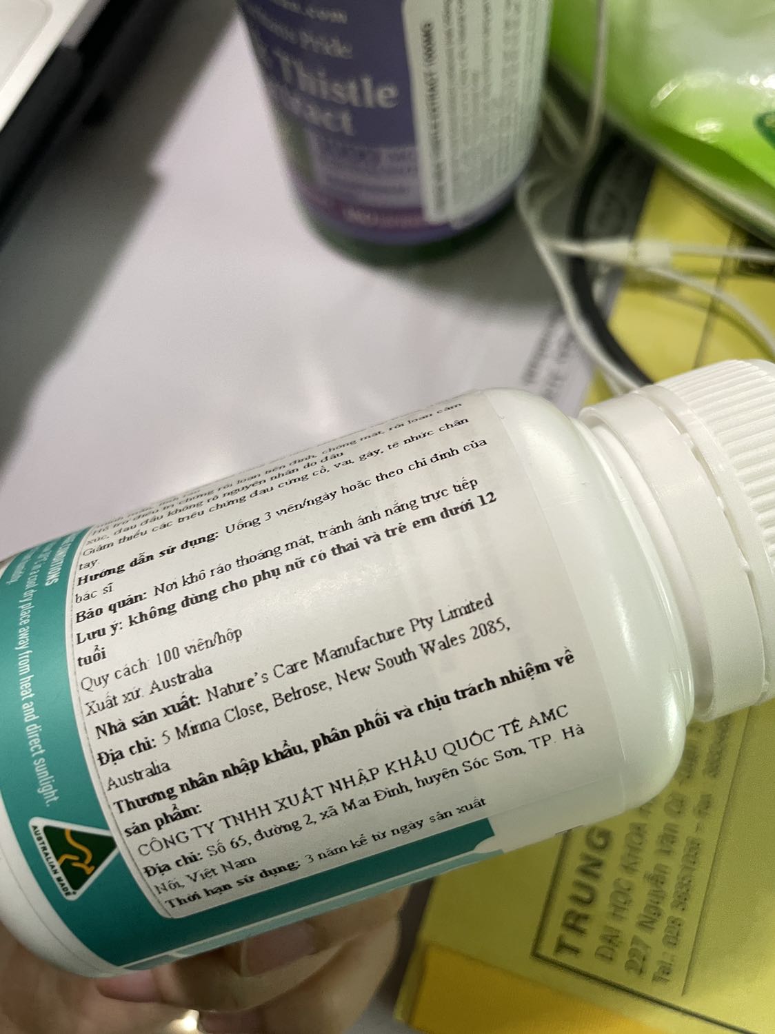 Shop giao nhanh, date xa nên cũng yên tâm. Hy vọng dùng có cải thiện được