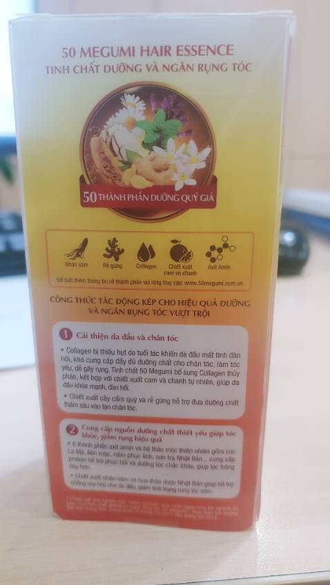 Xài 1 thời gian thấy bắt đầu ra nhiều tóc con, mùi dễ chịu