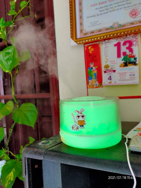 Giao hàng siêu nhanh. Đặt hàng hôm trước hôm sau đc nhận rồi.
Mùi tinh dầu thơm, hơi nồng chút lúc mới xông nhưng về sau mùi dịu.