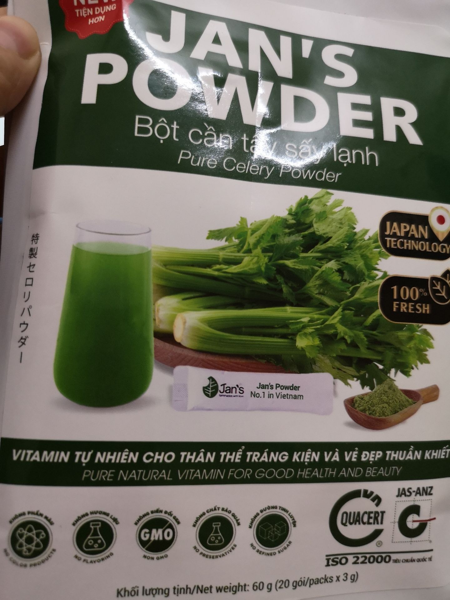 Mình mới nhận hàng, thấy đóng gói đàng hoàng. Chưa dùng thử nên chưa biết chất lượng thế nào.Sản phẩm đúng như mô tả. Sản phẩm mới, date xa.