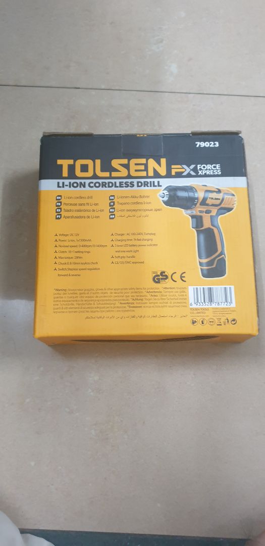 Hàng mới, đóng gói chuẩn. Tuy nhiên sản xuất đã 2 năm (1/2019) nên chắc chắn ảnh hưởng đến chất lượng pin.