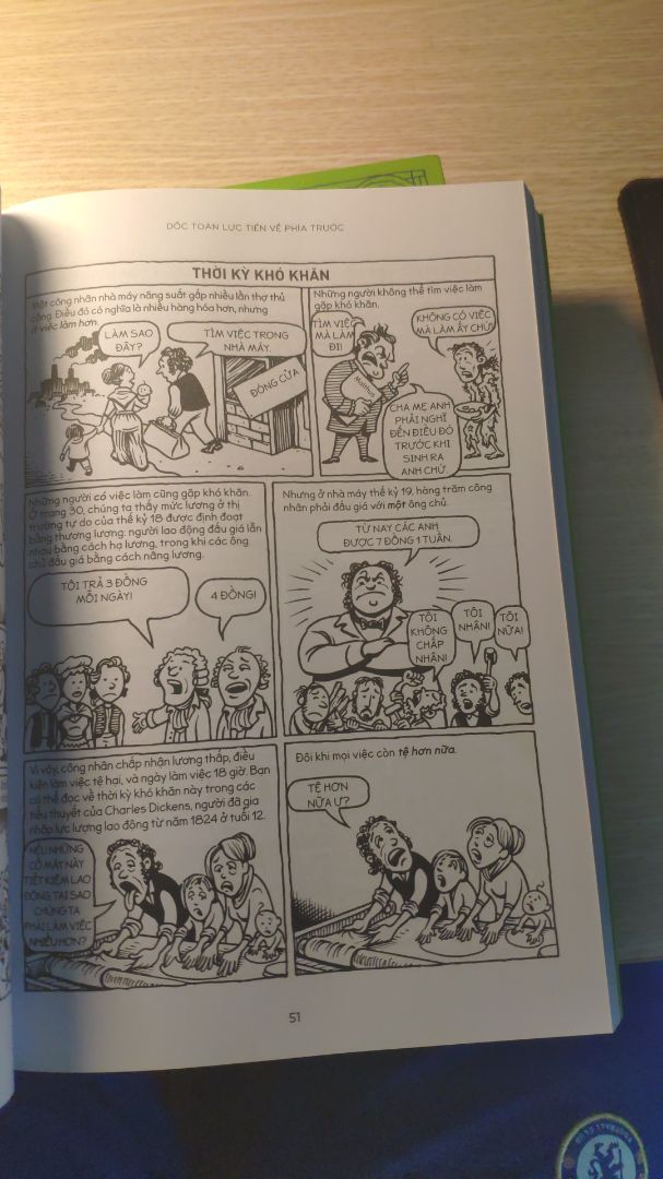Về Giao hàng: Giao hàng nhanh
Về đóng gói: Tiki luôn tuyệt vời, gói đẹp
Về chất lượng sách: lần đầu tiên đọc sách kinh tế mà lại dạng truyện tranh, khá thú vị, dễ hiểu 
Về nội dung sách: hay, dễ hiểu .
Về giá cả: rẻ không tưởng

Xin cảm ơn TIKI ❤️❤️❤️