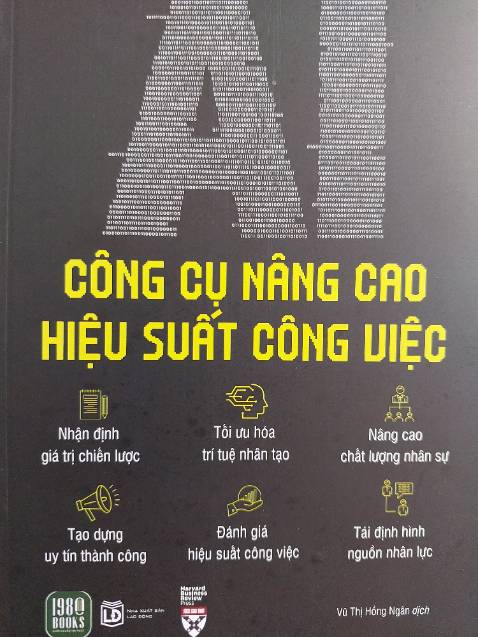 Trong bộ sách 4 cuốn về AI và ChatGPT, liên quan đến chuyển đổi công việc và sẽ ảnh hưởng nhiều công việc trong tương lai.